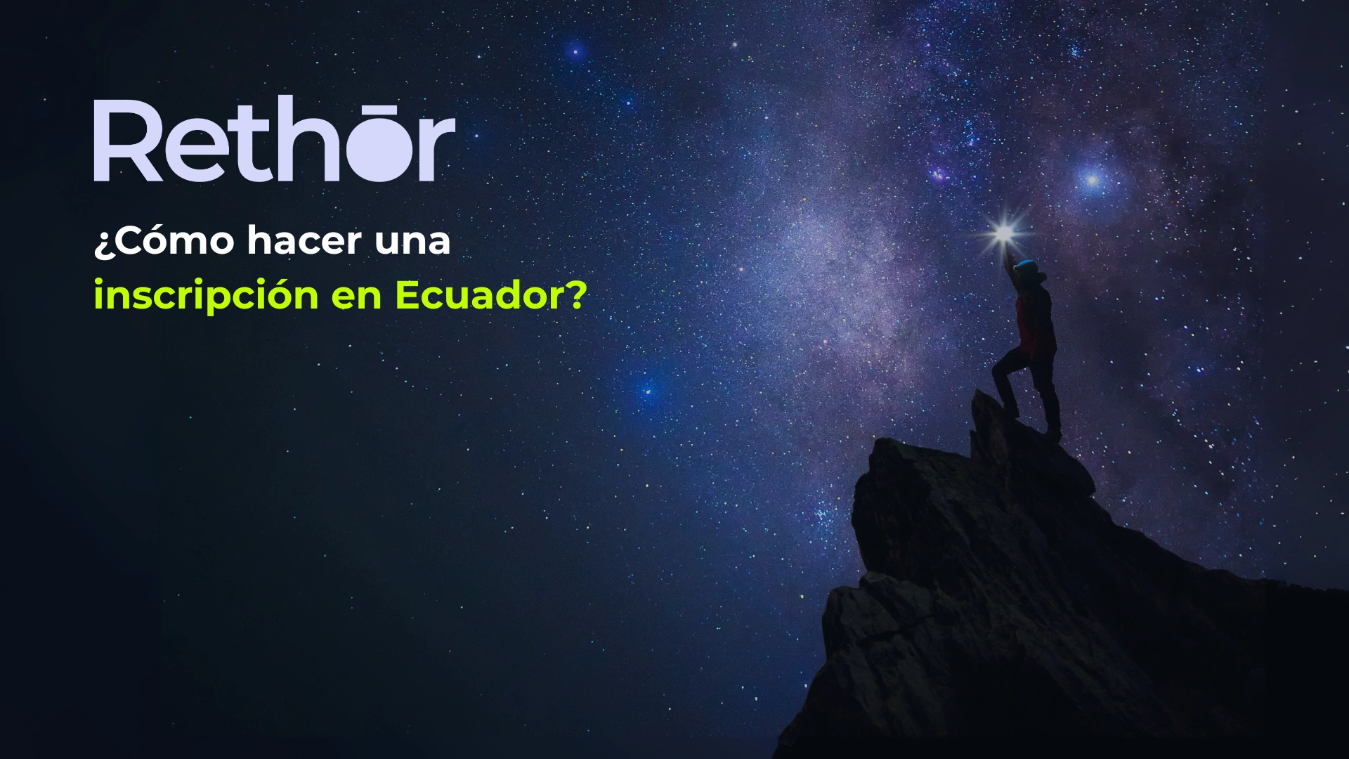 Cómo hacer una inscripción desde Ecuador